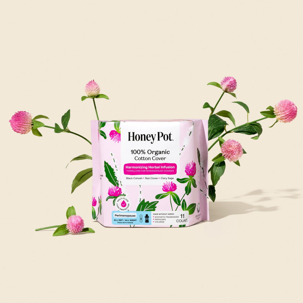 Peri-menopause Harmonizing Herbal Infusion All Day/All Night Pads